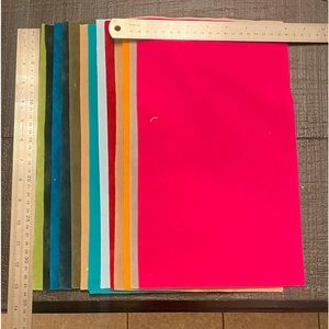 Faux leather material